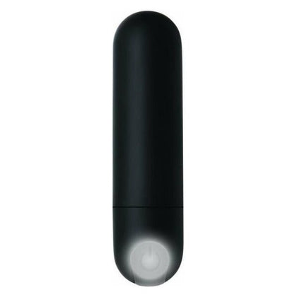 Zero Tolerance Toys All Powerful Rechargeable Bullet Vibrator - Model P10 - Unisex - Intense Pleasure - Midnight Black