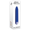 Zero Tolerance All Mighty Rechargeable Bullet Vibrator - Model ZT-BV-001 - For Men - Intense Targeted Pleasure - Blue - Adult Naughty Store