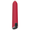 Introducing the Luxe Pleasure Diablo Rechargeable Bullet Vibrator Red - Model D-10: The Ultimate Couples' Sensation