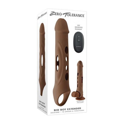 Zero Tolerance Big Boy Extender - Dark: The Ultimate Remote-Controlled Penis Extender for Mind-Blowing Pleasure