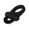 Zero Tolerance Bell Ringer Black Vibrating Cock Ring & Ball Strap - Model ZT-BR-001 - Male Pleasure - Intense Stimulation - Black - Adult Naughty Store