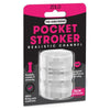 ZOLO The Girlfriend Pocket Stroker White - The Ultimate Oral Pleasure Enhancer for Men