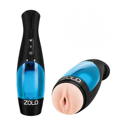 Zolo Thrustbuster Thrusting Male Stimulator - Model X1, for Intense Pleasure and Sensational Stimulation - Midnight Black
