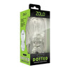 ZOLO Gripz Dotted Stroker - Clear: The Ultimate Pleasure Experience for Men - Adult Naughty Store