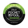 Zolo Pocket Pool Straight Shooter Green Sleeve - Male Stimulator for Portable Pleasure - Adult Naughty Store