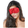 Fetish Fantasy Red Satin Love Mask O-S: Sensual Blindfold for Enhanced Pleasure