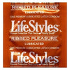 Lifestyles Condom Ribbed Pleasure Lubricated 3 Pack - Adult Naughty Store