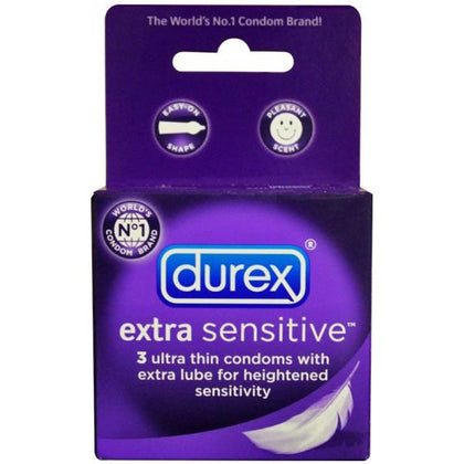 Durex Extra Sensative Lubricated Condoms (3 Pack)