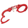 Fetish Fantasy Designer Metal Handcuffs - Red: The Ultimate Dominance Experience for Couples - Adult Naughty Store