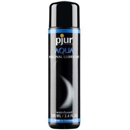 Pjur Aqua Water Based Lubricant 3.4oz - The Ultimate Intimate Pleasure Enhancer for All Genders and Sensitive Areas