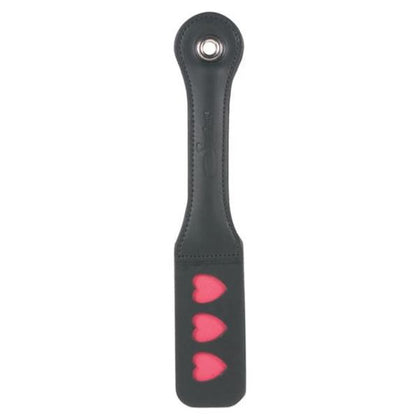 LeatherLove Heart Paddle - Model 12H - For Couples - Spanking Pleasure - Red