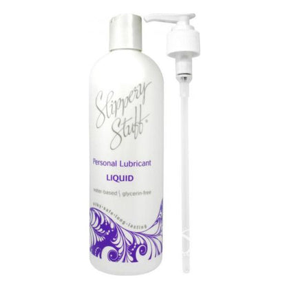 Slippery Stuff Liquid 16oz Pump Water-Based Lubricant - The Ultimate Pleasure Enhancer for Intimate Moments