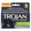 Trojan Extended Pleasure Condoms with Climax Control Lubricant - Premium Latex Condoms for Prolonged Pleasure and Enhanced Control - Pack of 14 - Adult Naughty Store