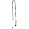 FemmeFetish Adjustable Tweezer Clamps with Link Chain - Model TNC-3000 - Unisex Nipple Stimulator for Enhanced Pleasure - Black