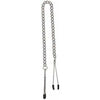 FemmeFetish Adjustable Tweezer Clamps with Link Chain - Model TNC-3000 - Unisex Nipple Stimulator for Enhanced Pleasure - Black - Adult Naughty Store