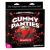 Deliciously Sweet Pleasure: Edible Crotchless Gummy Panties - Strawberry, a Tempting Treat for Intimate Delights - Adult Naughty Store