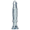 Doc Johnson Crystal Jellies 6-Inch Clear Anal Starter - Model #XYZ - Unisex Anal Pleasure - Transparent - Adult Naughty Store