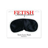 Fetish Fantasy Satin Love Mask Black O-S: The Ultimate Blindfold for Sensual Pleasure