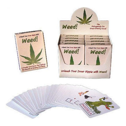 Weed! Card Game - The Ultimate Strategy Game for Budding Gardeners! - Adult Naughty Store