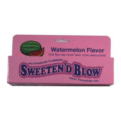 Introducing the SensaSweet Watermelon Flavored Blow Job Enhancer - The Ultimate Pleasure for Him!