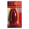 Red Boy Large Butt Plug - Model RB-5 - Unisex Anal Pleasure Toy - Vibrant Red