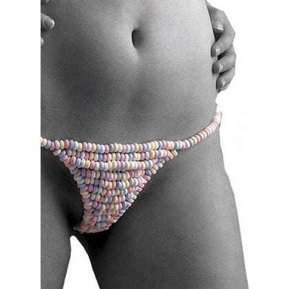 Sweet and Sexy Candy G-String O-S becomes:
Deliciously Tempting Candy G-String - The Ultimate Edible Intimate Accessory for Sensual Pleasure - Unisex - Pleasure for All Areas - Vibrant Color Options Available