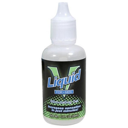 Liquid V For Men Stimulating Gel (1oz) - The Ultimate Male Pleasure Enhancer for Intense Sensations