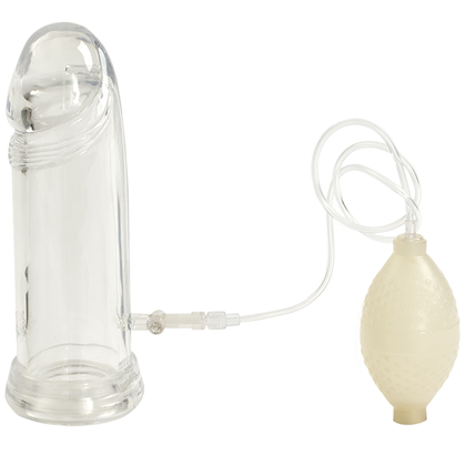 Doc Johnson P3 Pliable Penis Pump Clear - Innovative Male Pleasure Enhancement Device