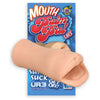 Palm Pal UR3 Mouth Masturbator Beige - Lifelike Oral Pleasure for Men - Adult Naughty Store