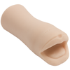 Palm Pal UR3 Mouth Masturbator Beige - Lifelike Oral Pleasure for Men - Adult Naughty Store