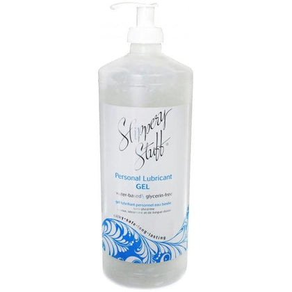 Slippery Stuff Gel 32oz Pump Water Based Lubricant - The Ultimate Intimate Pleasure Enhancer for All Genders, Long-lasting and Hygienic - Clear