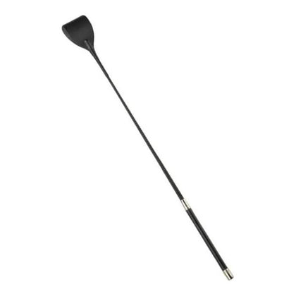 Introducing the Dominator Leather Riding Crop - Model 27.5X! The Ultimate Black Leather Riding Crop for Unleashing Your Dominant Desires