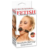 Fetish Fantasy Breathable Ball Gag - Ultimate Control for Submissive Pleasure (Model: BGB-500, Unisex, Breathable, Black) - Adult Naughty Store