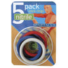 Spartacus Nitrile Cock Rings 5 Pack 1.5 inches - Enhance Your Pleasure with the Spartacus Nitrile Cock Rings - Model X1.5 - For Men - Ultimate Erection Support and Prolonged Performance - Intensify Sensations and Achieve Maximum Satisfaction - Sleek Black