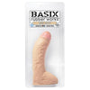 Basix Rubber Fat Boy 10 inches Dildo Beige - The Ultimate Pleasure Experience for Him and Her - Adult Naughty Store