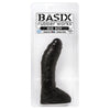 Basix Rubber Works 10 inches Fat Boy Black Dildo - RBW-10FB-BLK - Premium American-Made Latex-Free Hypoallergenic Pleasure Toy for Men - Intense Pleasure for the Ultimate Sensual Experience