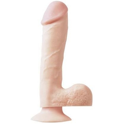 Basix Rubber Works 7.5in. Dong Suction Cup Beige: Premium American-Made Realistic Dildo for Sensual Pleasure - Model B7.5SC, Unisex, Lifelike Texture, Suction Cup Base - Beige - Adult Naughty Store