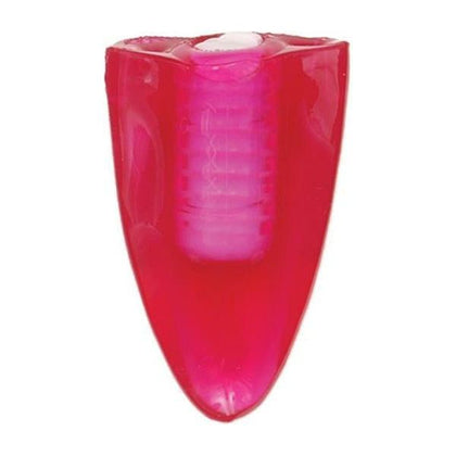 Introducing the SensaPleasure PT-5000 Tongue Teaser Silicone Oral Vibrator - Designed for Couples, Targeting Intense Pleasure in Pink - Adult Naughty Store