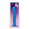 Doc Johnson Reserve Jelly Jewels Dong With Suction Cup 8 Inch - Blue: The Ultimate Pleasure Experience for All Genders! - Adult Naughty Store