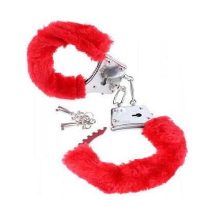 Fetish Fantasy Beginners Furry Cuffs Red: The Ultimate Pleasure Experience for Beginners