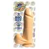 LifeForms Big Boy Dong Balls W-Suction Cup - Beige, Realistic 9