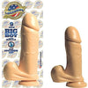 LifeForms Big Boy Dong Balls W-Suction Cup - Beige, Realistic 9