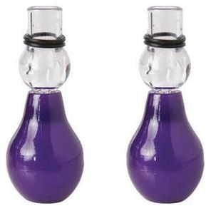 Fetish Fantasy Nipple Erector Set - Purple, Nipple Pumping Kit for Enhanced Nipple Pleasure, Model NE-500, Unisex