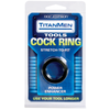 TitanMen Stretch To Fit Cock Ring - Black: The Perfect Fit for Every Man