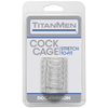 Titanmen TPE Cock Cage - Model X1: The Ultimate Clear Male Enhancer for Extended Pleasure - Adult Naughty Store