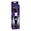 Introducing the Wanachi Maxi Black Body Massager - Powerful Cordless Vibrating Wand for Deep Muscle Relief and Pleasure