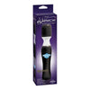 Introducing the Wanachi Maxi Black Body Massager - Powerful Cordless Vibrating Wand for Deep Muscle Relief and Pleasure - Adult Naughty Store