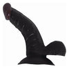 All American Whopper Vibrating Dong, Balls 7 inches Brown - Adult Naughty Store