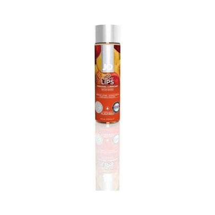 Jo Flavors Peachy Lips Water-Based Lubricant 4oz - Enhance Pleasure and Savor the Flavor - Adult Naughty Store