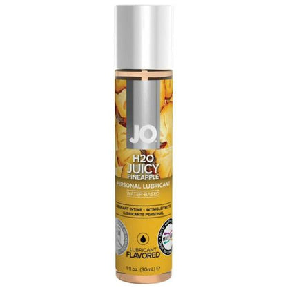 System JO H2O Flavored Lubricant Pineapple 1oz

Introducing the Sensational System JO H2O Flavored Lubricant - Juicy Pineapple Flavor | Model: Pineapple 1oz | For All Genders | Enhances Pleasure in Intimate Areas | Vibrant Yellow Color